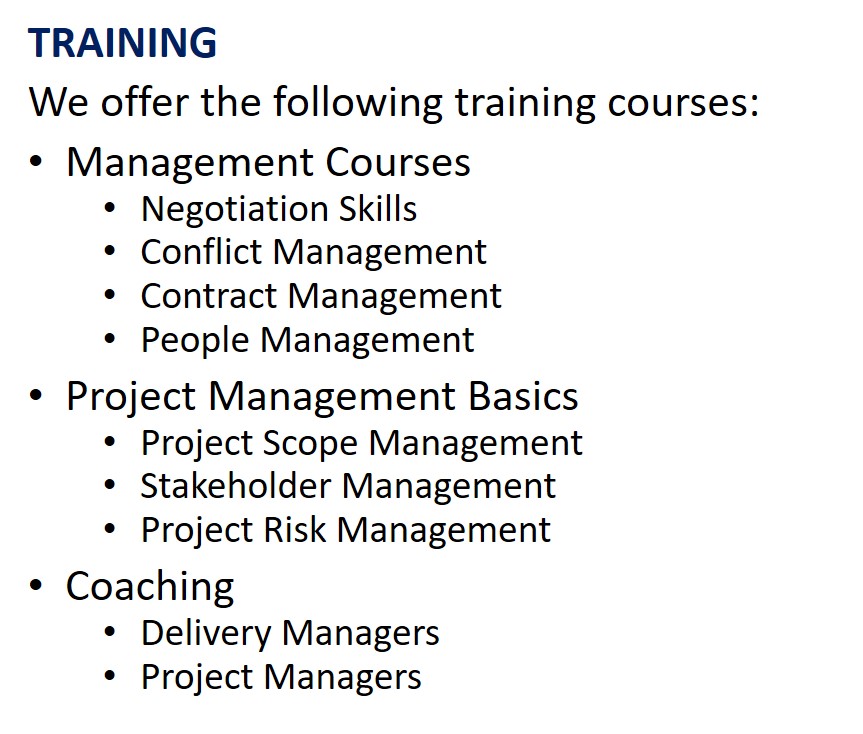 Training